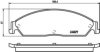 MINTEX MDB2669 Brake Pad Set, disc brake